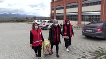 Türk Kızılay Kadın Kolları gönüllüleri sokak hayvanlarını besledi