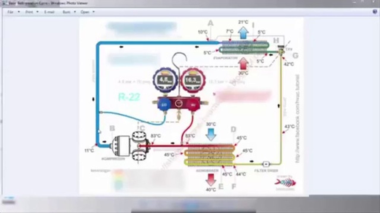 How to work refrigeration cycle Bangla(bapour refrigeration cycle bangla tutorial