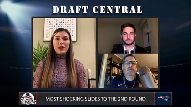Most Shocking Picks and Slides In Round 1 Of NFL Draft | Patriots Press Pass - Part 2/2
