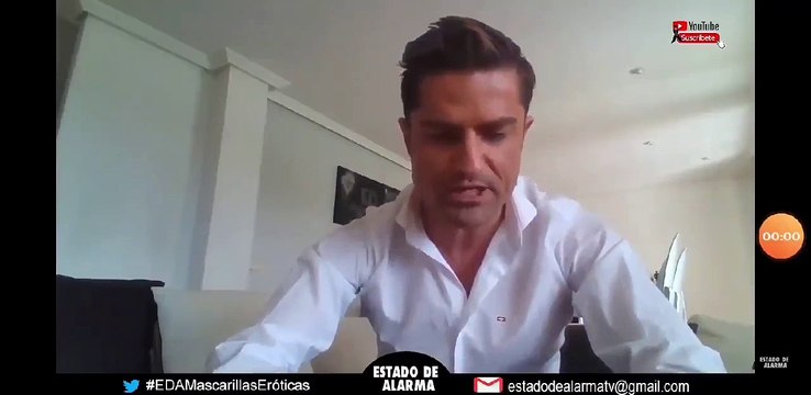 Esposa descobre traição de jornalista espanhol durante videochamada