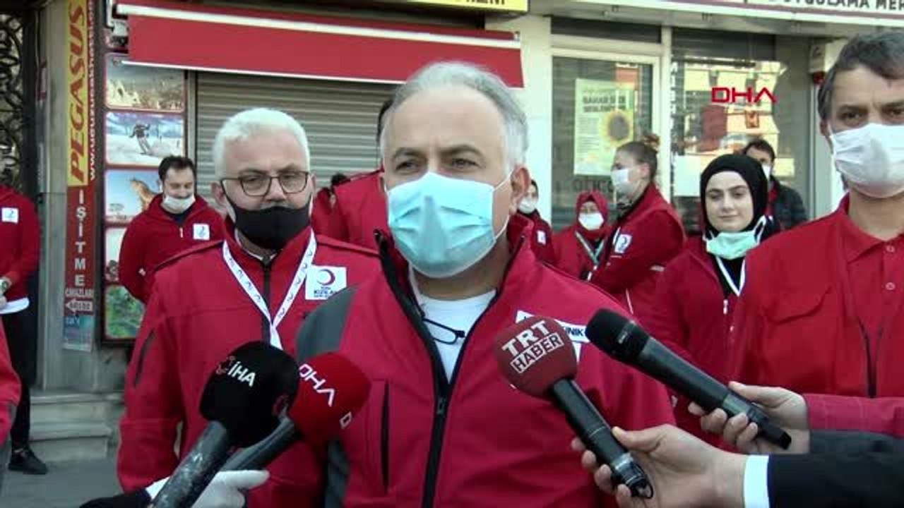 TÜRK KIZILAY BAŞKANI DR. KINIK 400'Ü AŞKIN İMMÜN PLAZMA BAĞIŞI ALINMIŞ DURUMDA