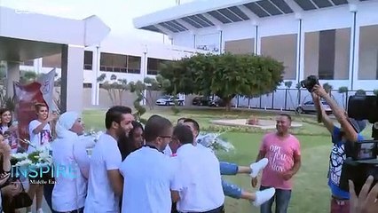 Tunisian Olympic medalist Ines Boubakri shares home training tips