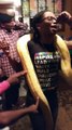 Family Freaks out Over Olive Python