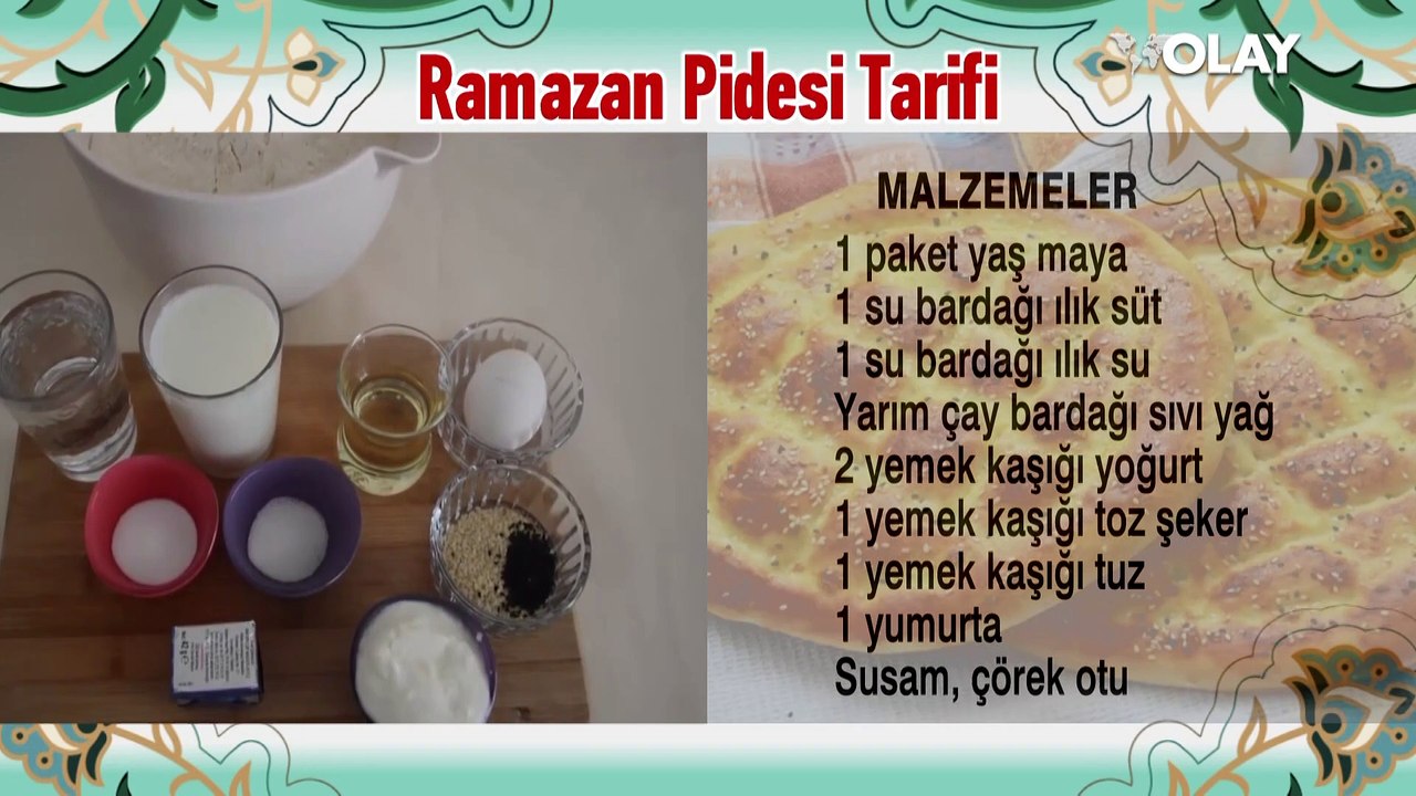 RAMAZAN PIDESI TARIFI