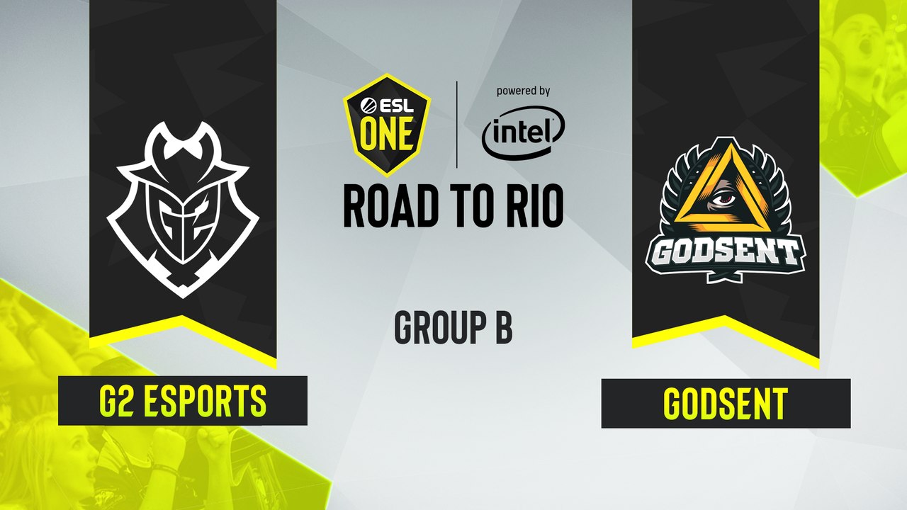 CSGO - GODSENT vs. G2 Esports [Dust2] Map 2 - ESL One Road to Rio - Group B - EU