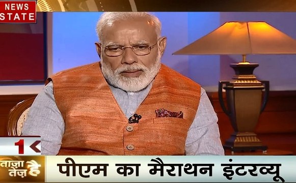 देश के कुछ लोग पाकिस्तान की भाषा बोलते हैं, देखें पीएम मोदी का Exclusive Interview दीपक चौरसिया के साथ