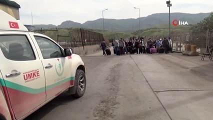 Irak'ta bulunan 135 Türk vatandaşı yurda giriş yaptı