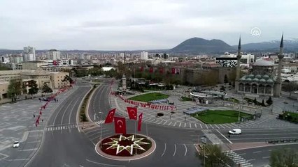Cadde ve sokaklar sessiz kaldı