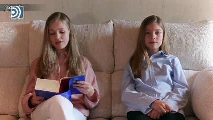 La Princesa de Asturias y la Infanta Sofía participa en la lectura virtual del Quijote del Círculo de Bellas Artes