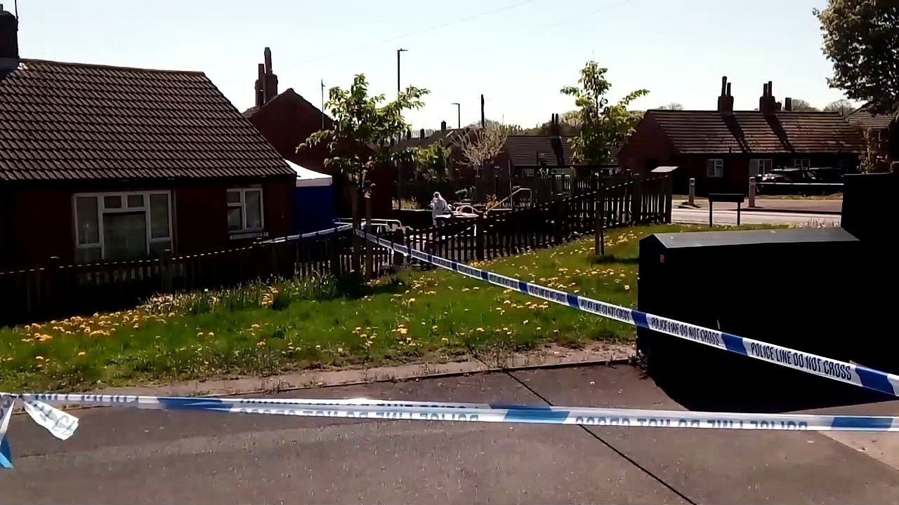 Batley murder scene