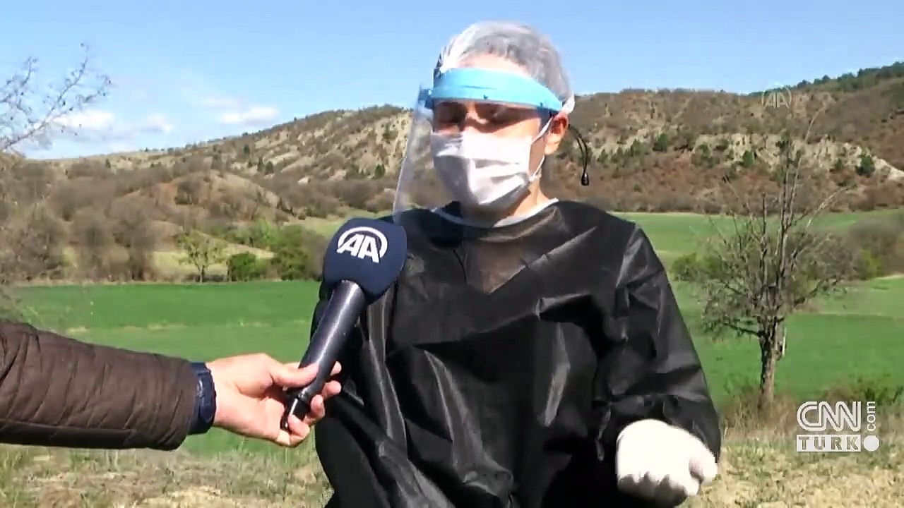 Tarlada drone ile denetim