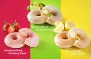 Krispy Kreme Launches Three New Fruit-Flavored Glazes for a Limited Time