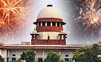 शर्तों के साथ सुप्रीम कोर्ट ने दी दिवाली पर पटाखा जलाने की अनुमति