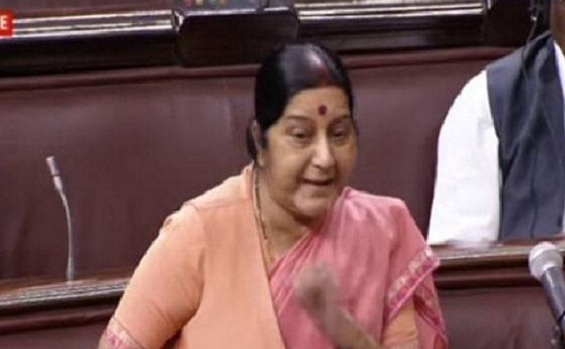 सुषमा स्वराज बोलीं, कुलभूषण जाधव भारत का बेटा