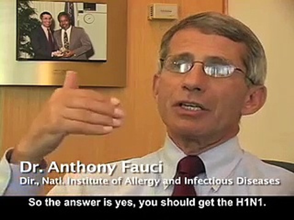 Dr. Anthony Fauci of NIH Updates the Public During the 2009 H1N1 Swine Flu Pandemic