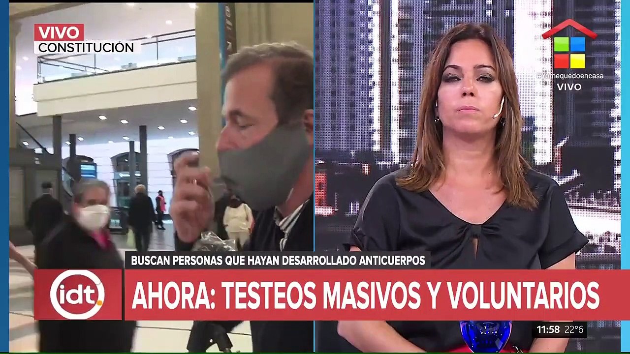 Testeos masivos y voluntarios en Constitución y Retiro, ¿cómo son y cuánto tarda el resultado?