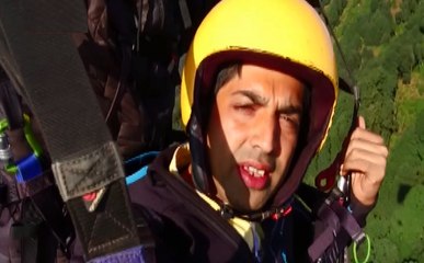 Watch: न्यूज नेशन ने लिया 24 पैराग्लाइडर पायलट्स का चैलेंज