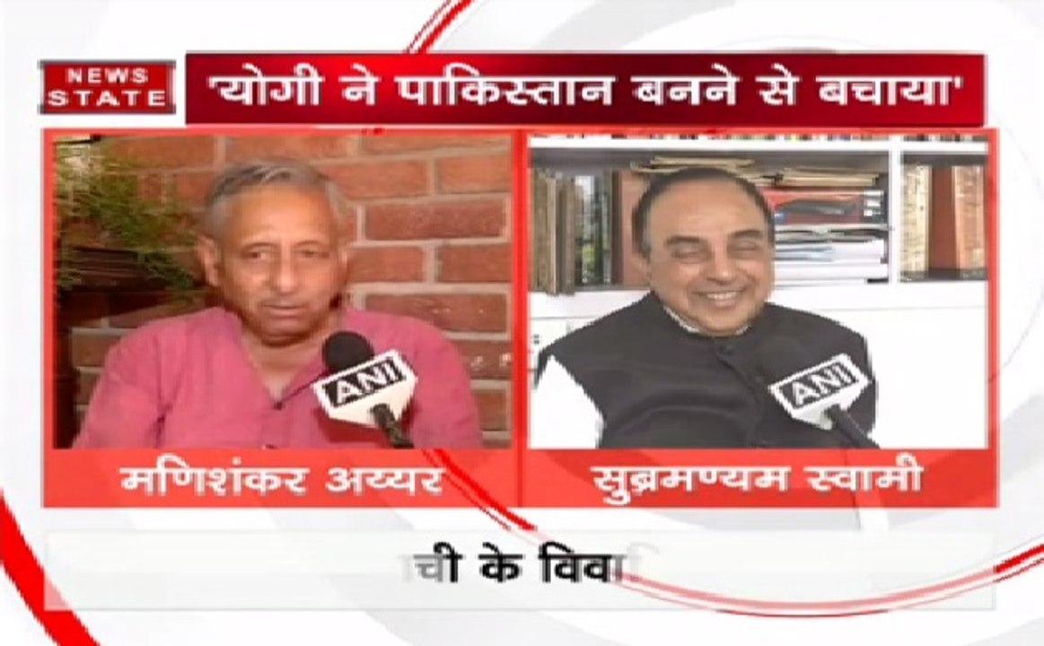 साध्वी प्राची पर कांग्रेस के मणि शंकर अय्यर ने साधा निधाना, बीजेपी ने किया बचाव