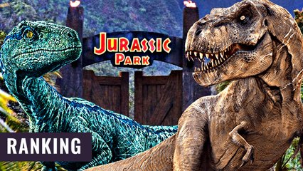 Wir Ranken alle JURASSIC PARK und JURASSIC WORLD Filme