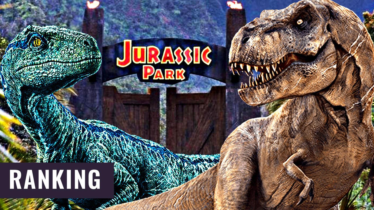 Wir Ranken alle JURASSIC PARK und JURASSIC WORLD Filme