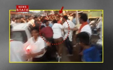 जन आशीर्वाद रैली में भीड़े बीजेपी कार्यकर्ता, नहीं सुनी किसी की बात