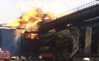 भिलाई स्टील प्लांट के पाइप लाइन में धमाका, 9 की मौत