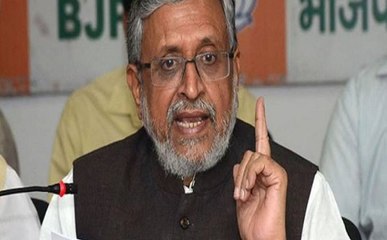 बदमाशों के सामने बेबस हुए सुशील मोदी, विपक्ष ने तंज कसा