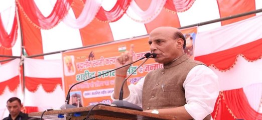 राजनाथ सिंह ने दिया बड़ा बयान, कहा- भारत ने लिया जवान की बर्बरता का बदला