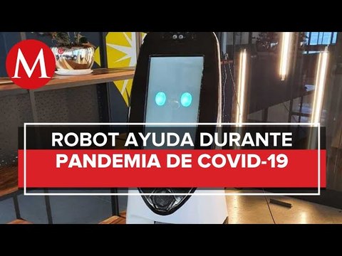 Crean robot para detectar casos sospechosos de covid