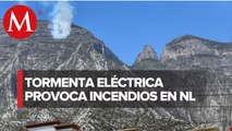 Se registran incendios forestales en Nuevo León
