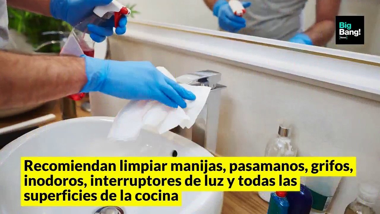 6 tips prácticos de limpieza y desinfección que mantendrán tu casa libre del Coronavirus