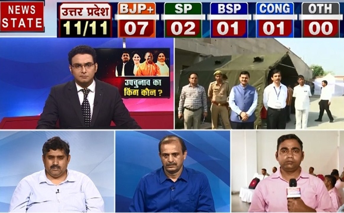 UP Assembly Election Result : BJP ने बनाई बढ़त, देखें आगे क्या होगा समीकरण
