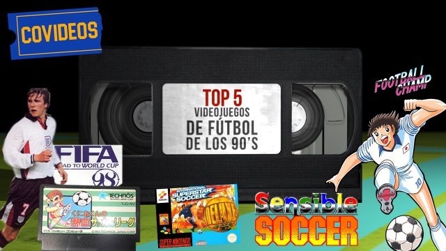 CoVideos 02 - Top 5 Videojuegos de fútbol de los '90