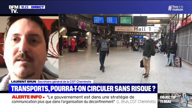 Laurent Brun sur les masques: Ce n'est pas parce que je me suis retourné un slip sur la tête que je suis protégé