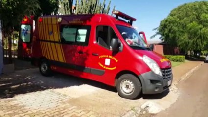 Idoso fica ferido no Bairro Santa Felicidade