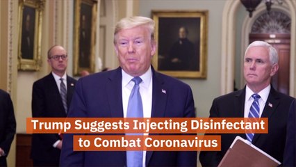 Trump And Injecting Disinfectant