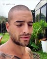 Maluma presentó a su nueva compañía para pasar la cuarentena