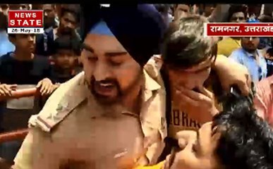 मुस्लिम युवक पर भीड़ ने किया हमला, पुलिसवाले ने बचाई जान