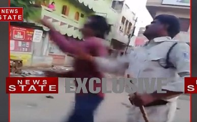 Video herunterladen: मध्य प्रदेश में पुलिस आरक्षक की गुंडागर्दी का वीडियो हो रहा वायरल