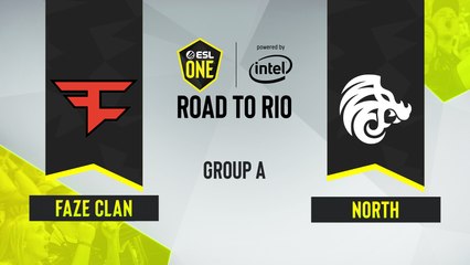 CSGO - FaZe Clan vs. North [Overpass] Map 1 - ESL One Road to Rio - Group B - EU