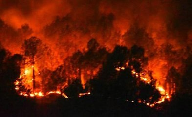 उत्तराखंड में जंगल की आग बेकाबू, राहगीरों को जान का खतरा