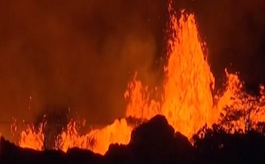 हवाई : ज्वालामुखी का लावा समुद्र में पहुंचने पर 'लेज' चेतावनी जारी