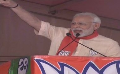 पीएम मोदी का मिशन कर्नाटक, कांग्रेस पर साधा निशाना