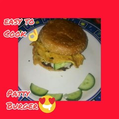 Chicken Patty Burger  recipe video enjoy healthy food