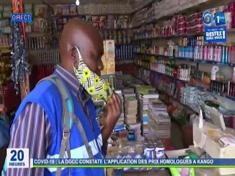 RTG / Covid 19 - La DGCC constate l’application des prix homologues à Kango
