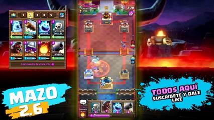 2.6 DE MONTAPUERCO!! para la SEASON 3 - EL MAZO EFECTIVO PARA SUBIR COPAS CLASH ROYALE