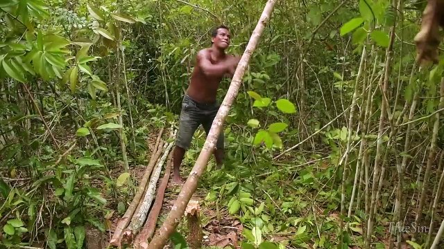 Build Underground Swimming Pool Water Slide Around Secret Underground House - Primitive Technology