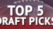 The numbers behind the NFL Draft's top 5 picks