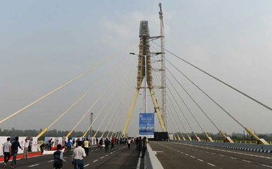 दिल्ली में हुआ सिग्नेचर ब्रिज का उद्घाटन, आम लोग कर पाएंगे उपयोग