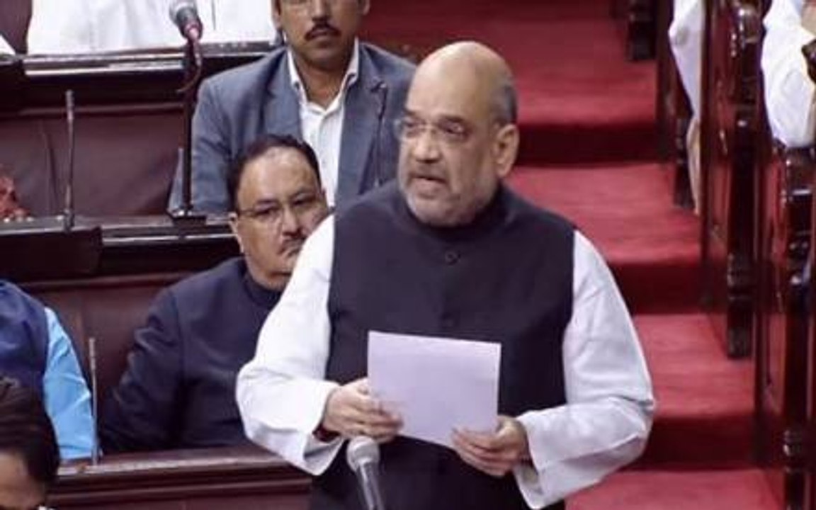राज्यसभा में शाह का पहला भाषण, 'पकौड़े' पर कही ये बात